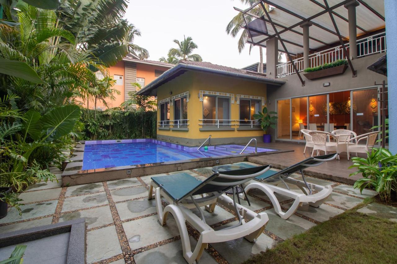 Beach 7 Mins Walk Luxury Villa Diva Calangute Eksteriør bilde