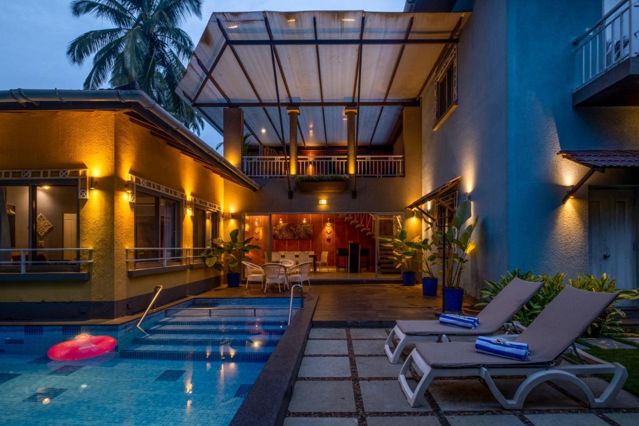 Beach 7 Mins Walk Luxury Villa Diva Calangute Eksteriør bilde