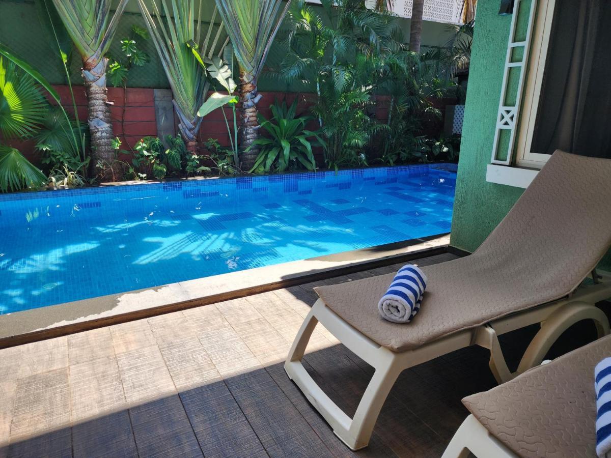 Beach 7 Mins Walk Luxury Villa Diva Calangute Eksteriør bilde
