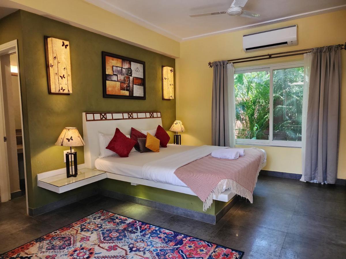 Beach 7 Mins Walk Luxury Villa Diva Calangute Eksteriør bilde