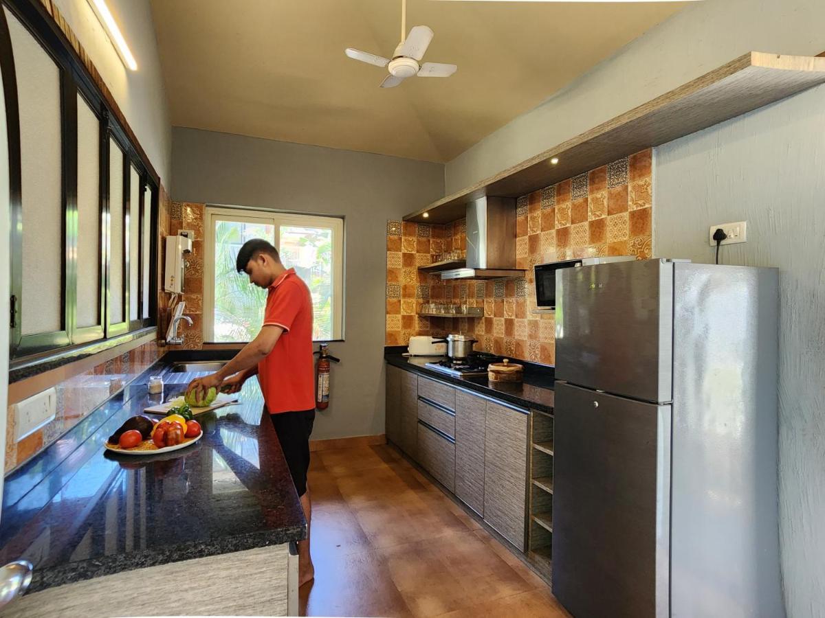 Beach 7 Mins Walk Luxury Villa Diva Calangute Eksteriør bilde